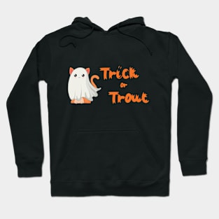 Halloween Cat Ghost Spooky Cute Hoodie